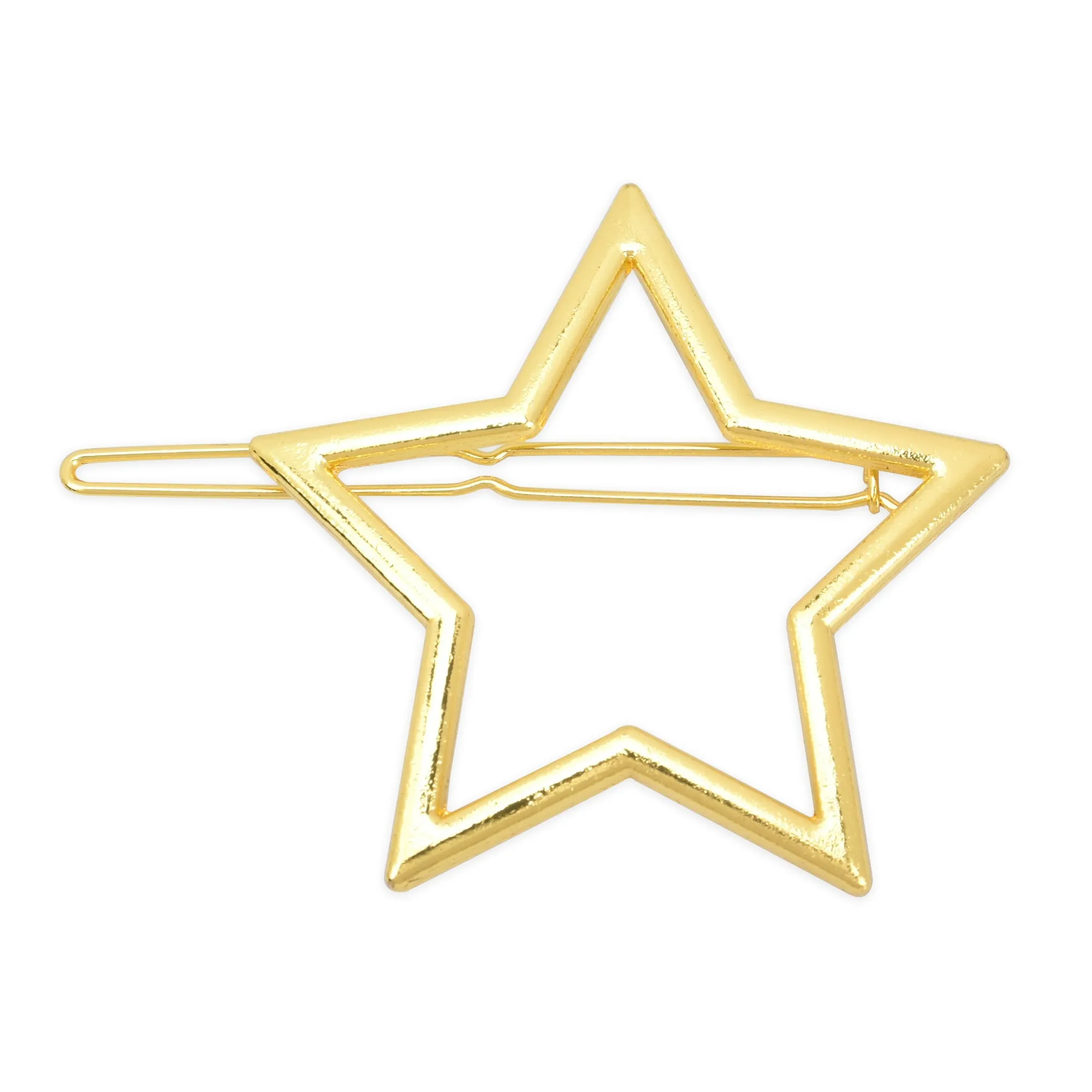 1 3/4 Alloy Circle hair clip Stylish Hair Clip Minimalist Hair Clips Hair star Hair Accessory 5pcs 102910