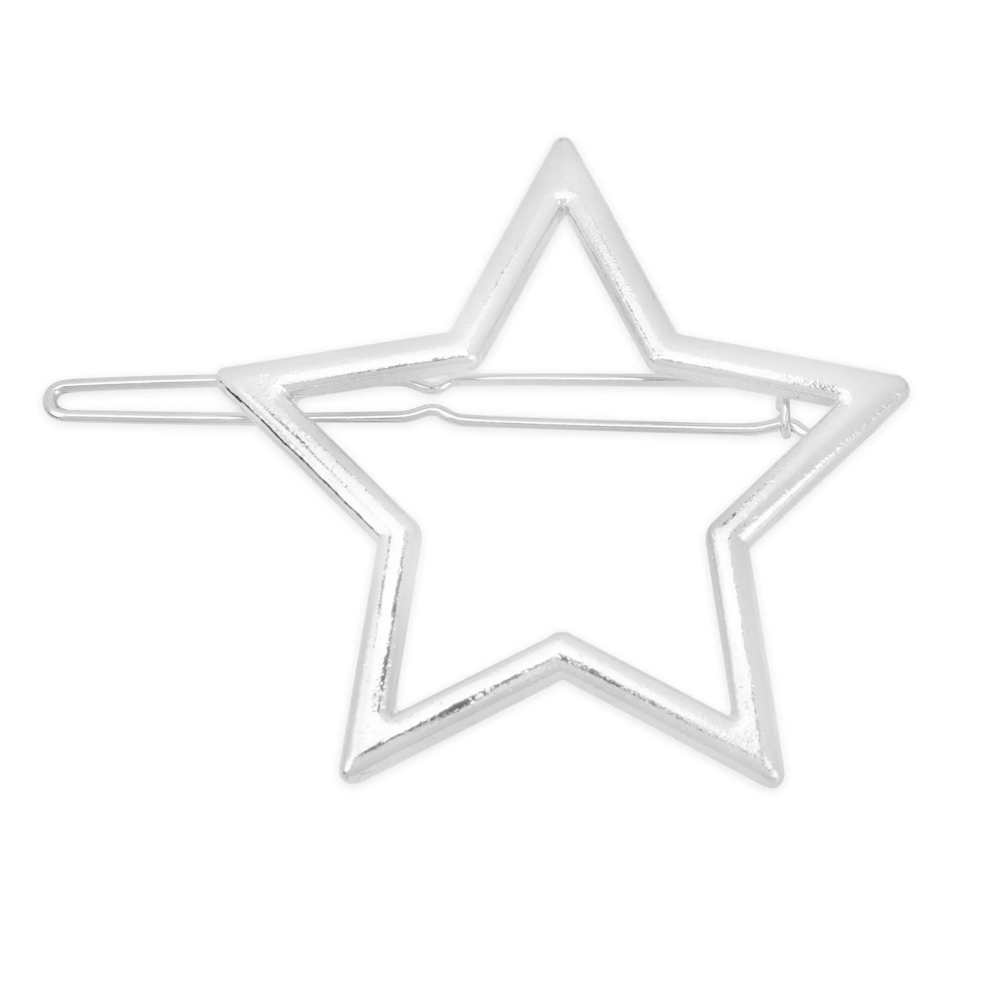 1 3/4 Alloy Circle hair clip Stylish Hair Clip Minimalist Hair Clips Hair star Hair Accessory 5pcs 102910