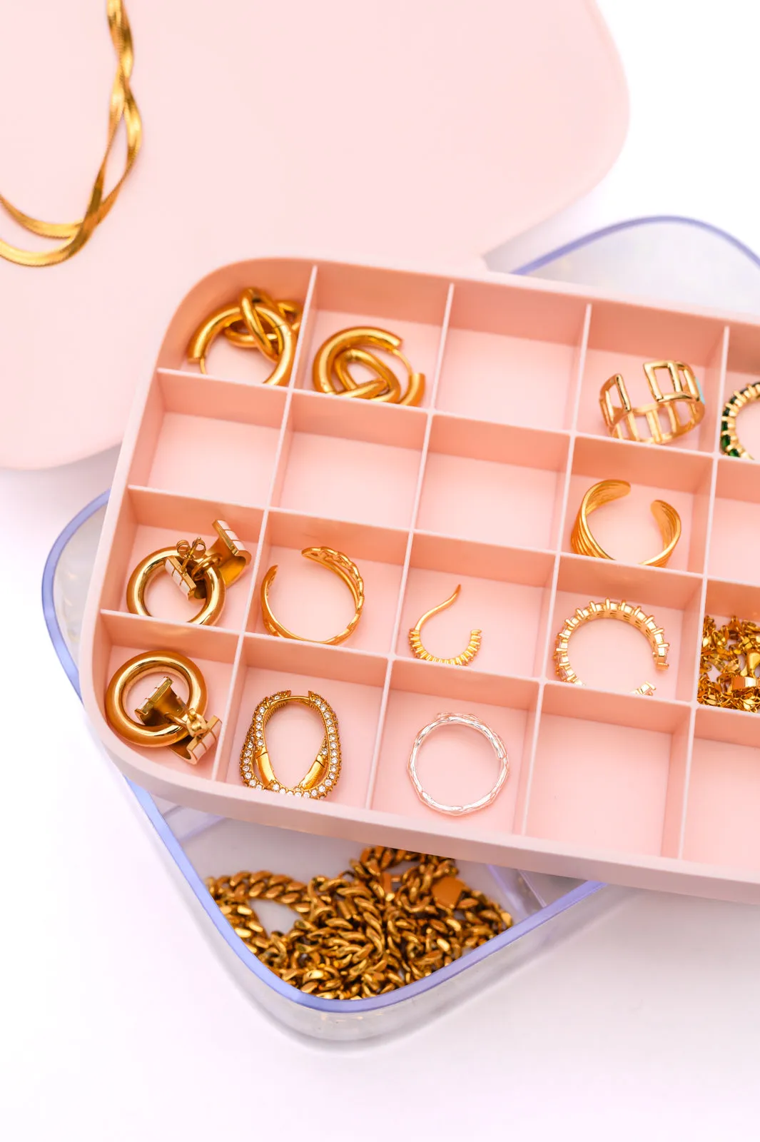 All Sorted Out Jewelry Storage Case in Pink