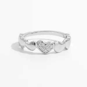 BE. 925 Heart Ring