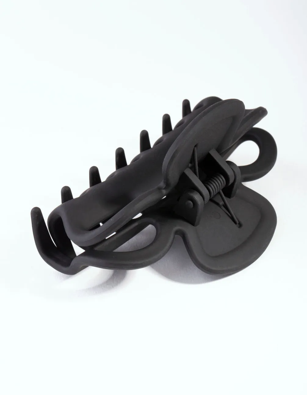 Black Bow Claw Hair Clip