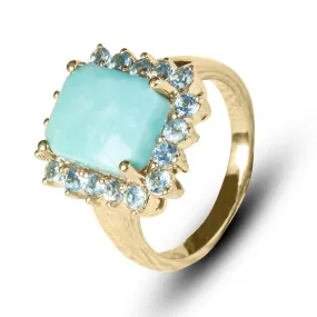 Blue Topia Ring