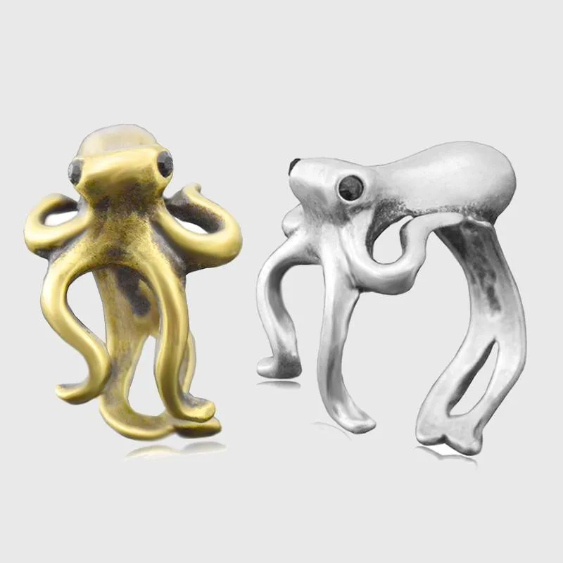 Bobbing Octopus Ring