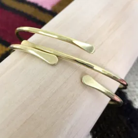 Bonnie Bracelet :: Hand Forged Brass Bracelet