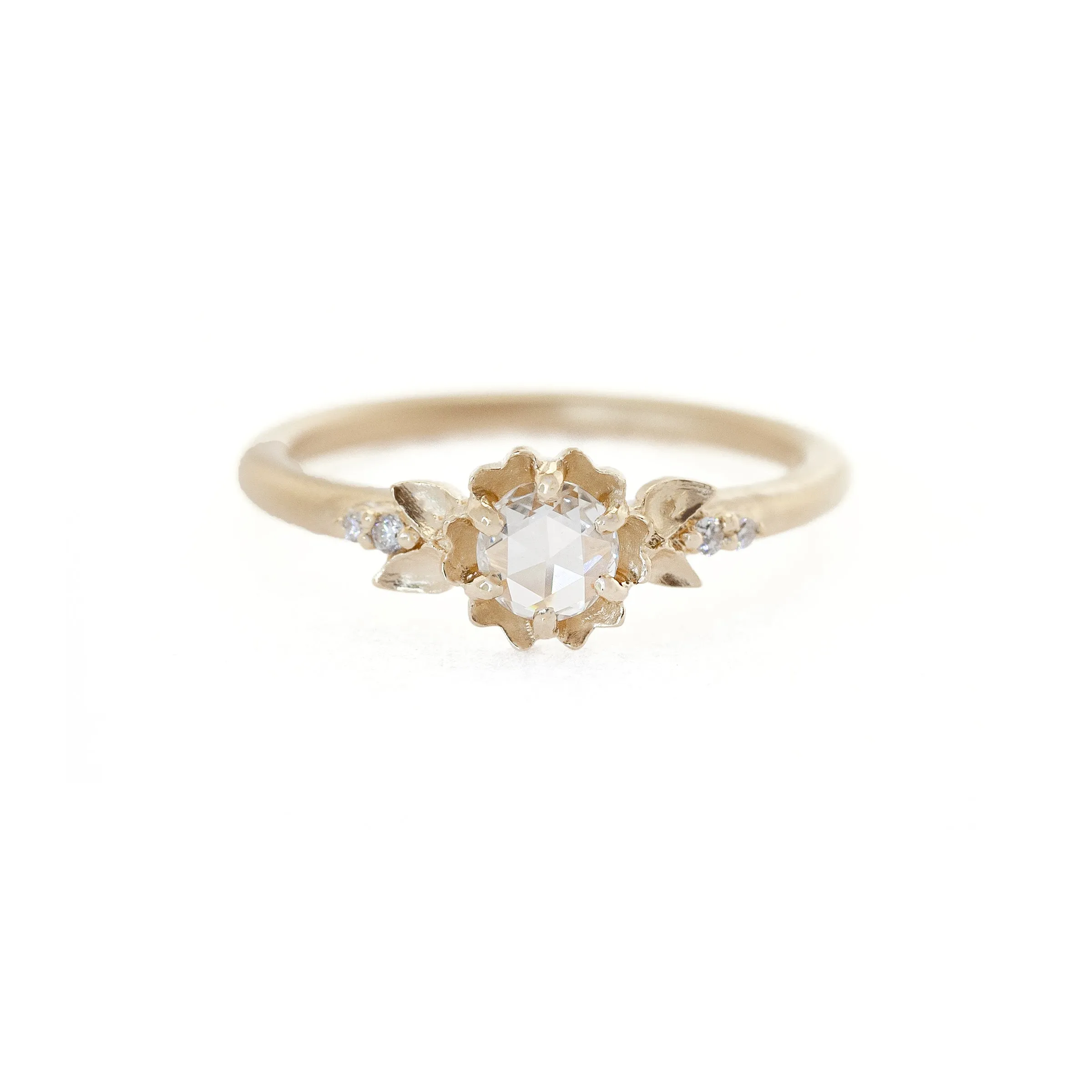 Buttercup Kaye Cherie Diamond and 18 KT Yellow Gold Ring By Megan Thorne