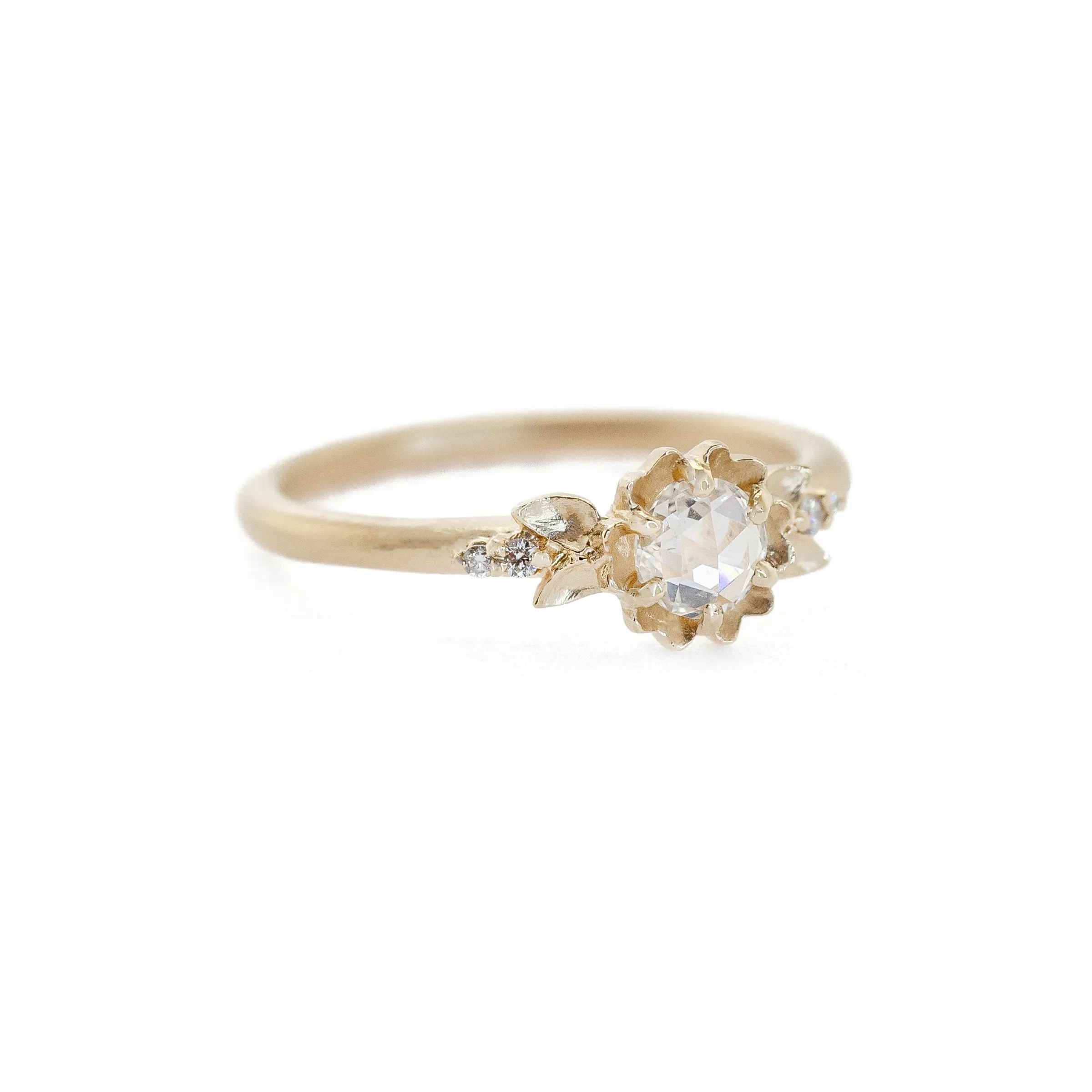 Buttercup Kaye Cherie Diamond and 18 KT Yellow Gold Ring By Megan Thorne