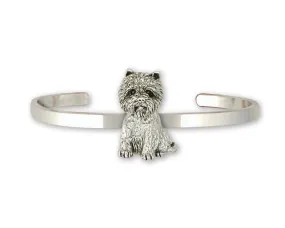 Cairn Terrier Bracelet Jewelry Sterling Silver Handmade Dog Bracelet CNWT23-CB