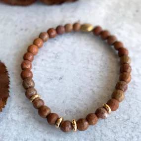 Cinnamon Jasper Gemstone Bracelet