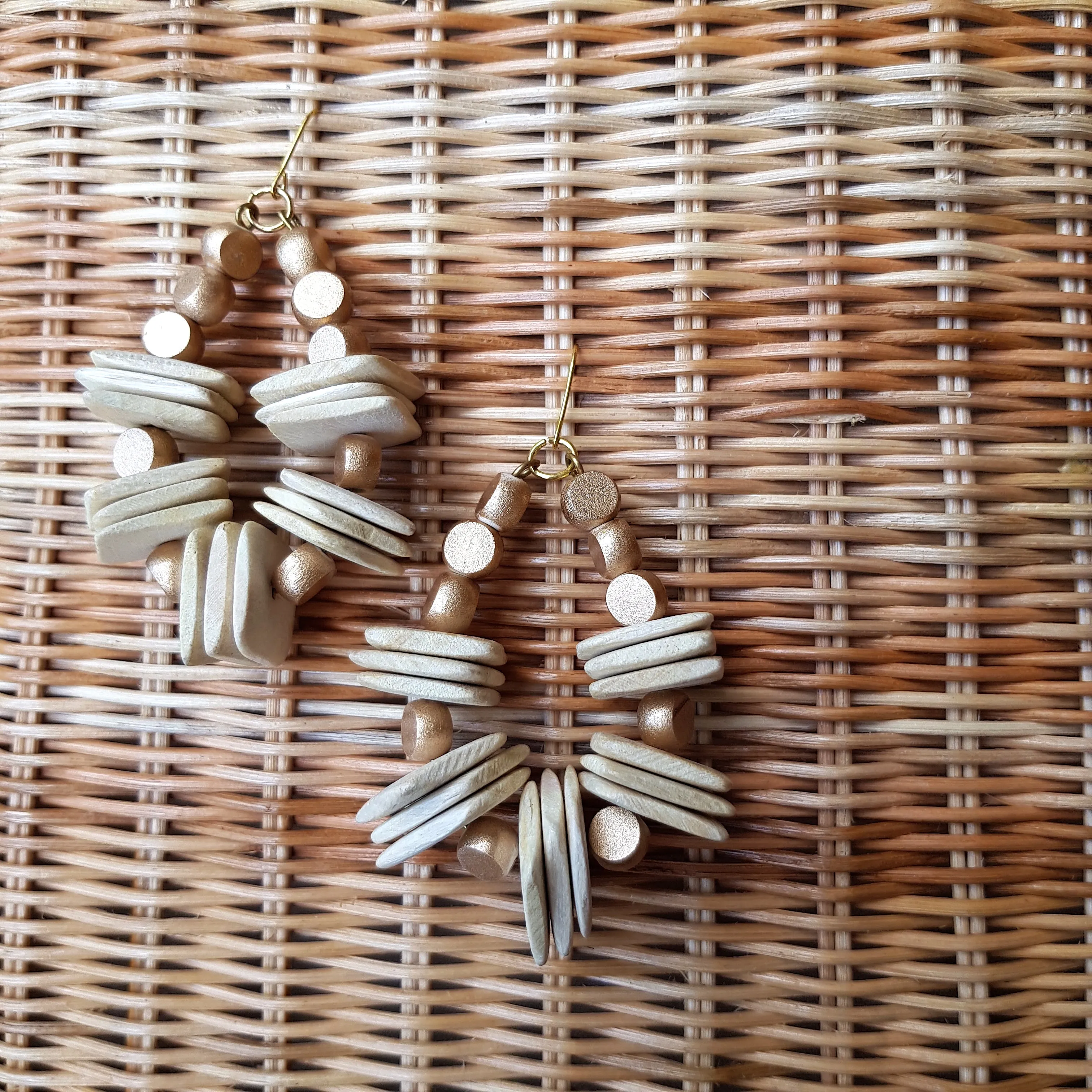 Divine Earrings in Natural