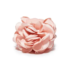 DUSTY ROSE PEONY FLOWER CLAW CLIP