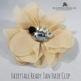 Fairy Tale Ready Tan Hair Clip