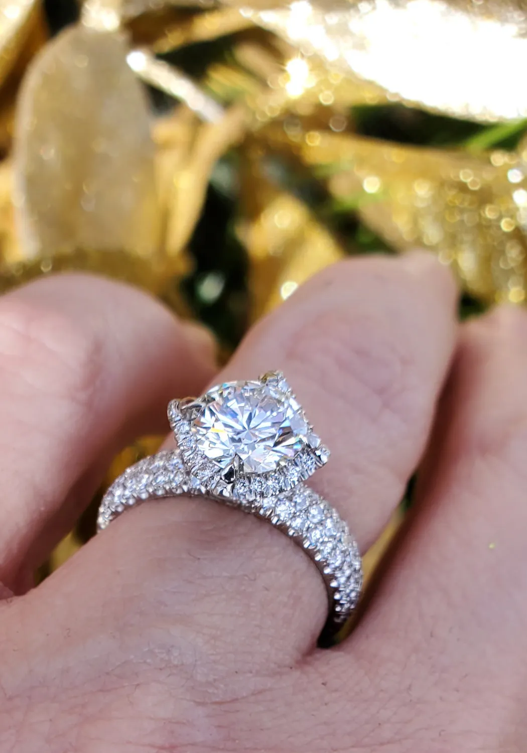 Katharine James Sweet Juliet 1.55ct F/VS2 Diamond Engagement Ring