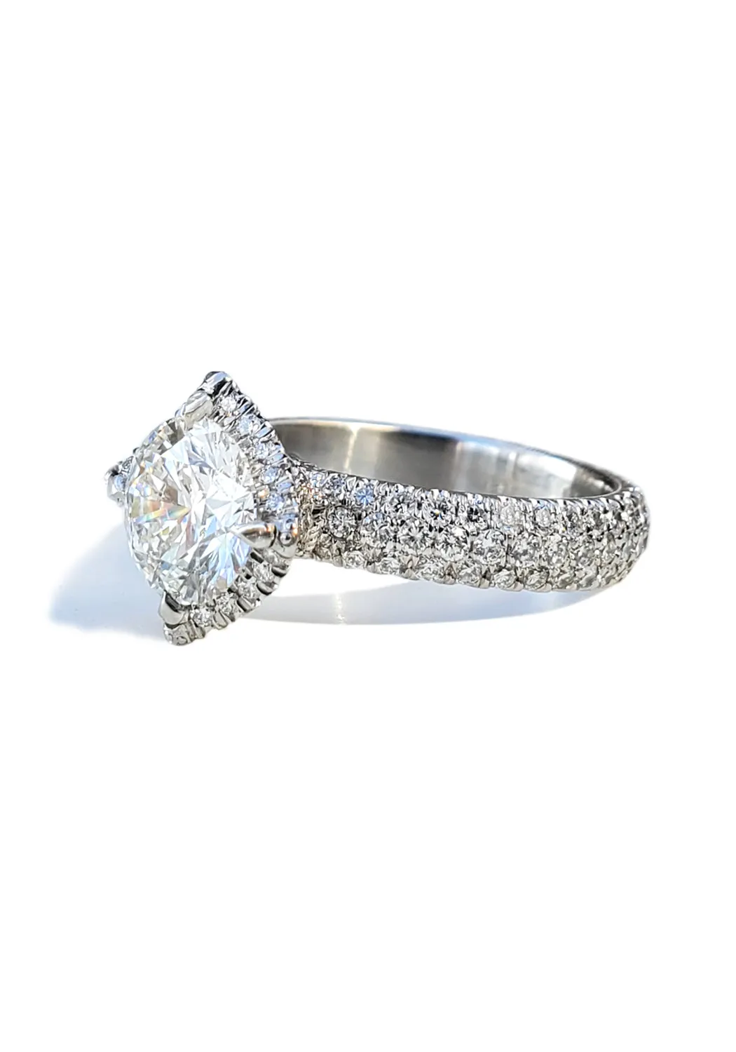 Katharine James Sweet Juliet 1.55ct F/VS2 Diamond Engagement Ring