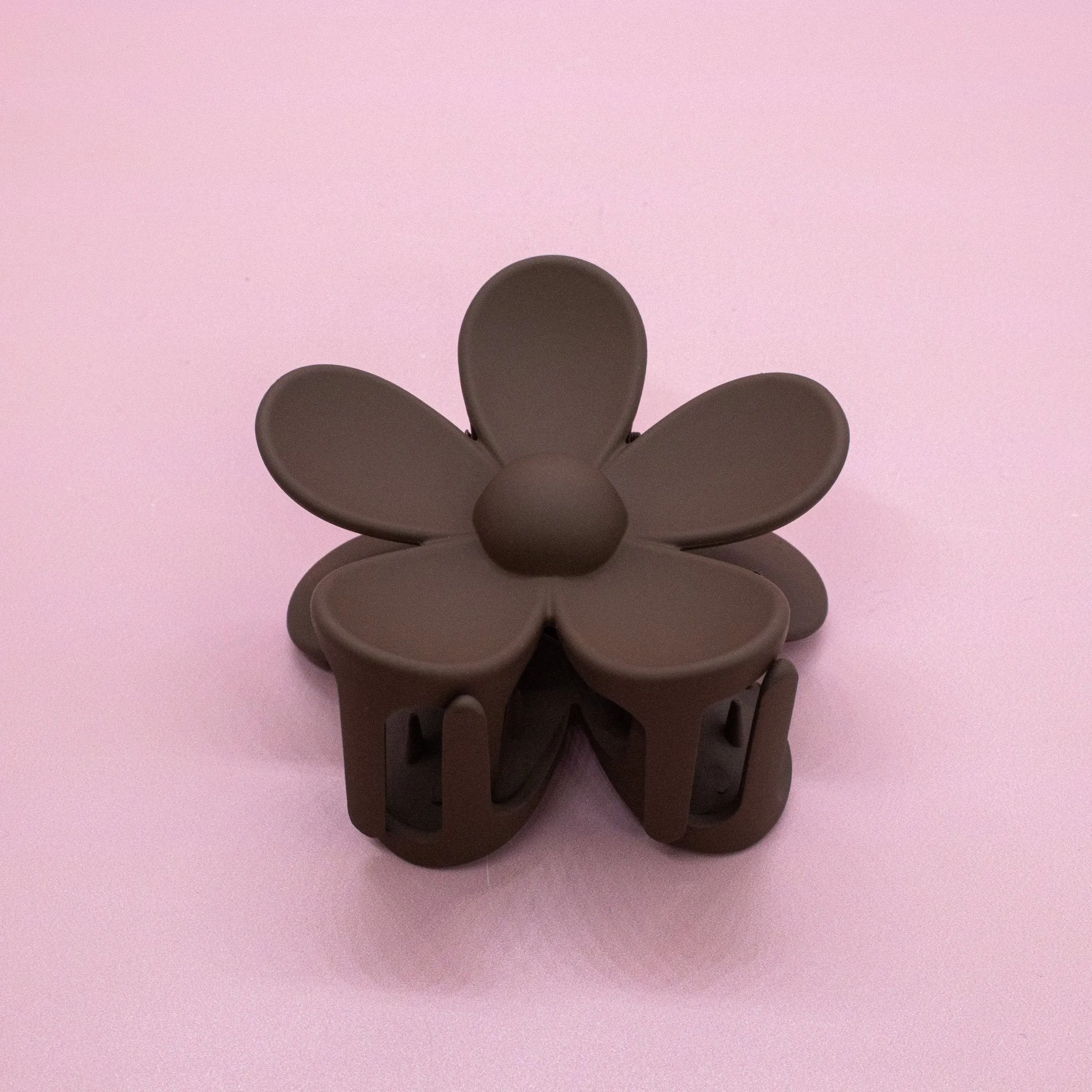 Matte Hair Claw Clip - Large Daisy Flower