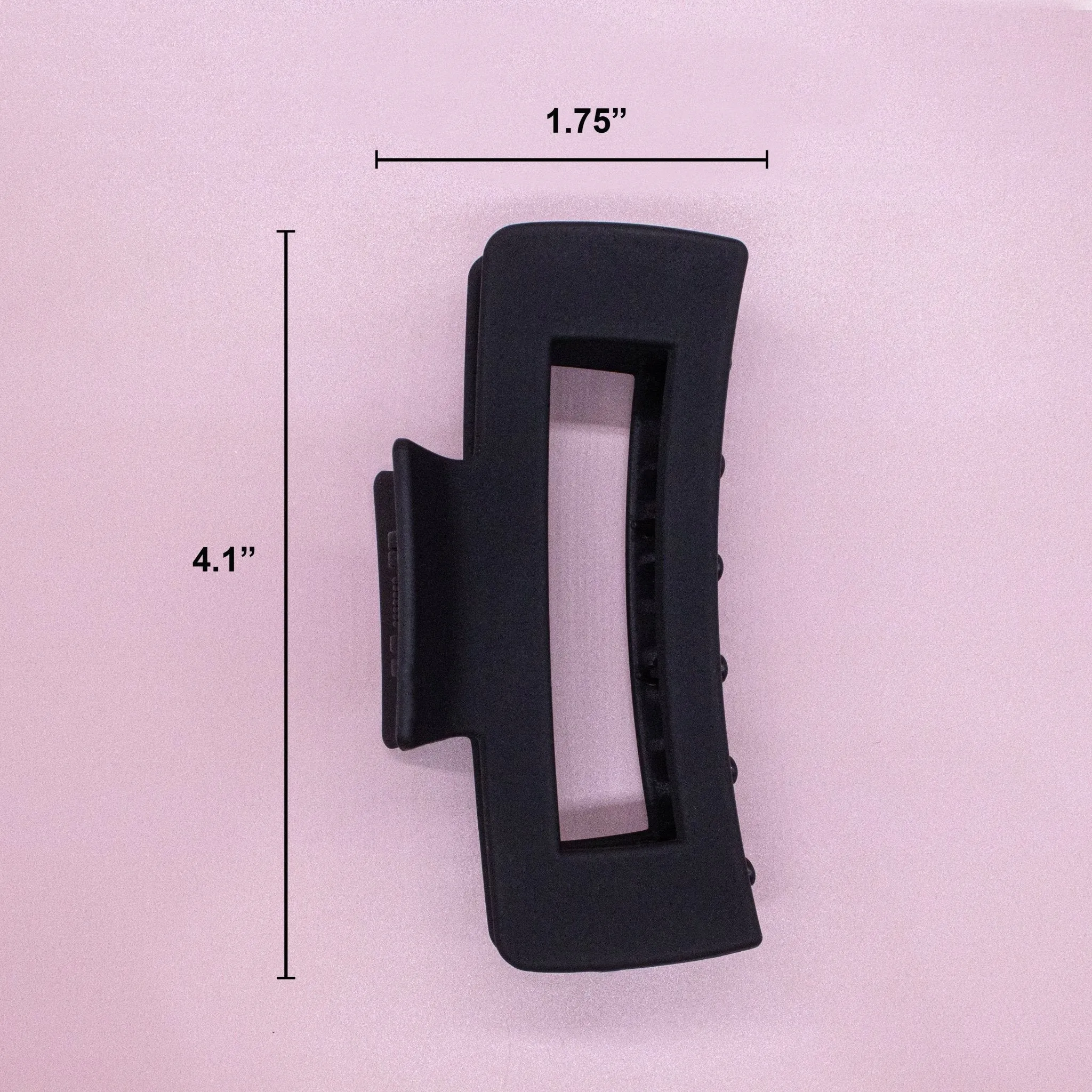 Matte Hair Claw Clip - Large Square