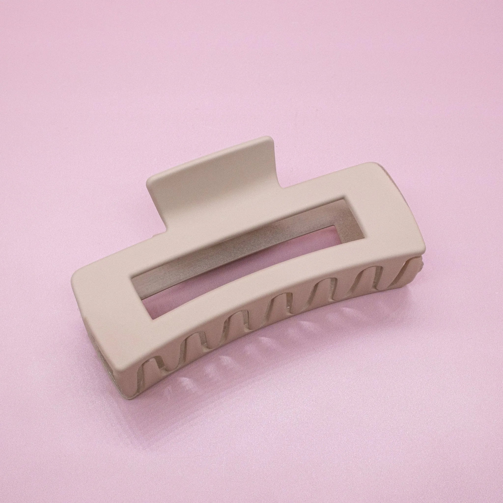 Matte Hair Claw Clip - Large Square