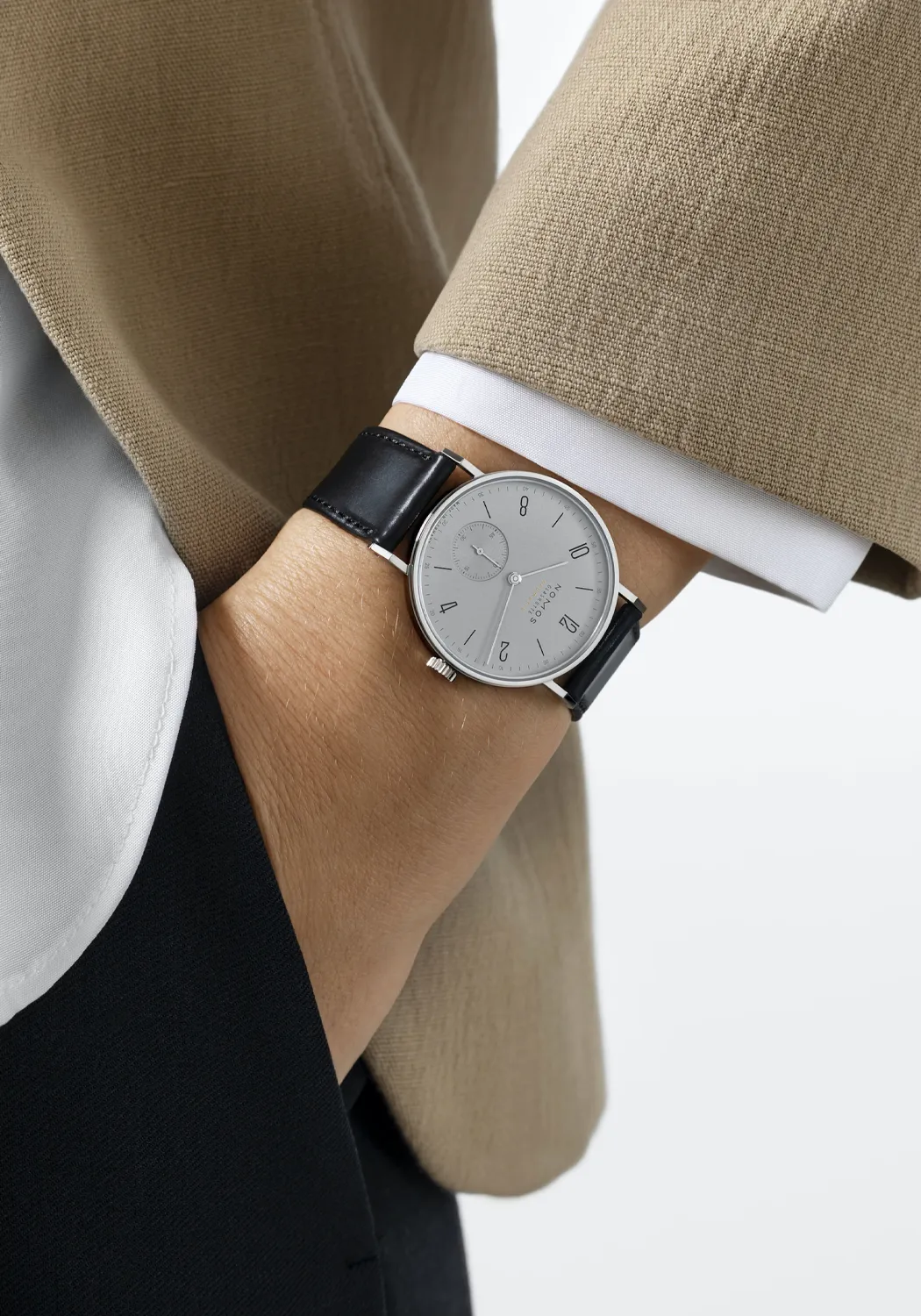 NOMOS Tangente Neomatik Platinum Grey 35mm | Ref. 189