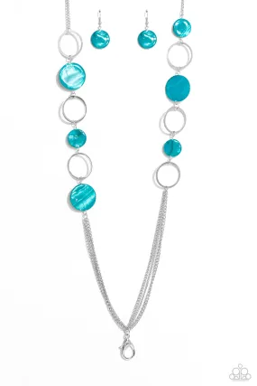 Paparazzi Beach Hub - Blue Necklace