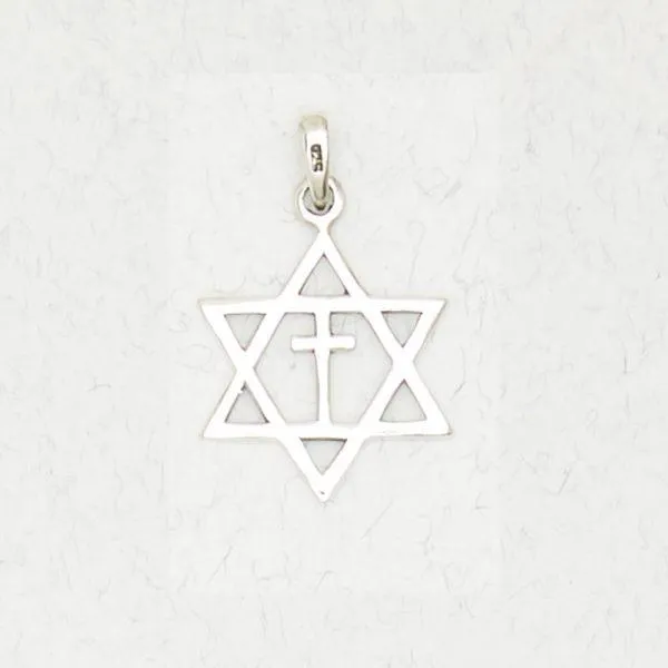 Pendant, Judaic Designs - Assorted designs in sterling silver