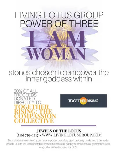 Power of Three Bracelets: I Am Woman