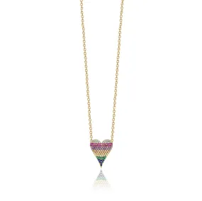 RAINBOW HEART PENDANT