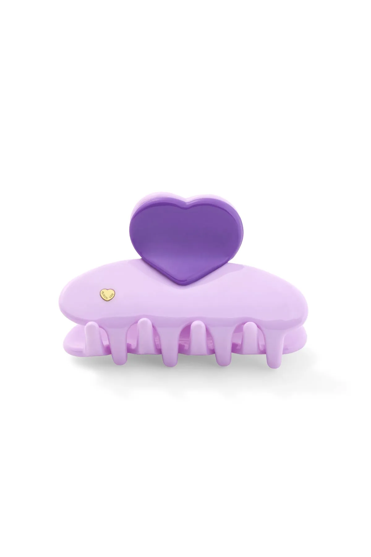 Small Heart Jelly Hair Clip