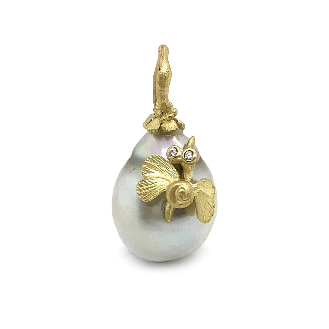 South Sea Pearl Pendant, Bombylius