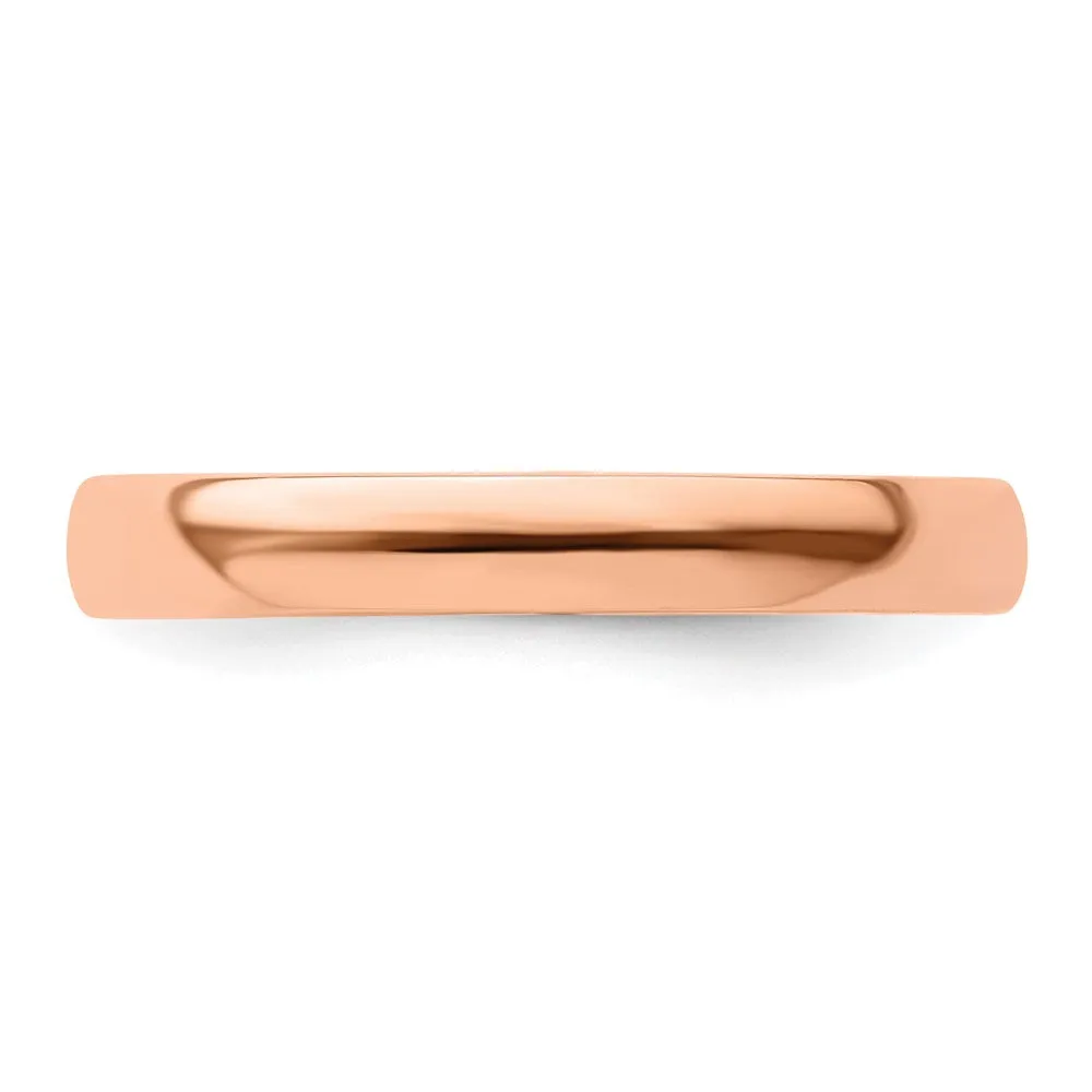 Stackable Expressions Pink-Plated Polished Ring in Sterling Silver