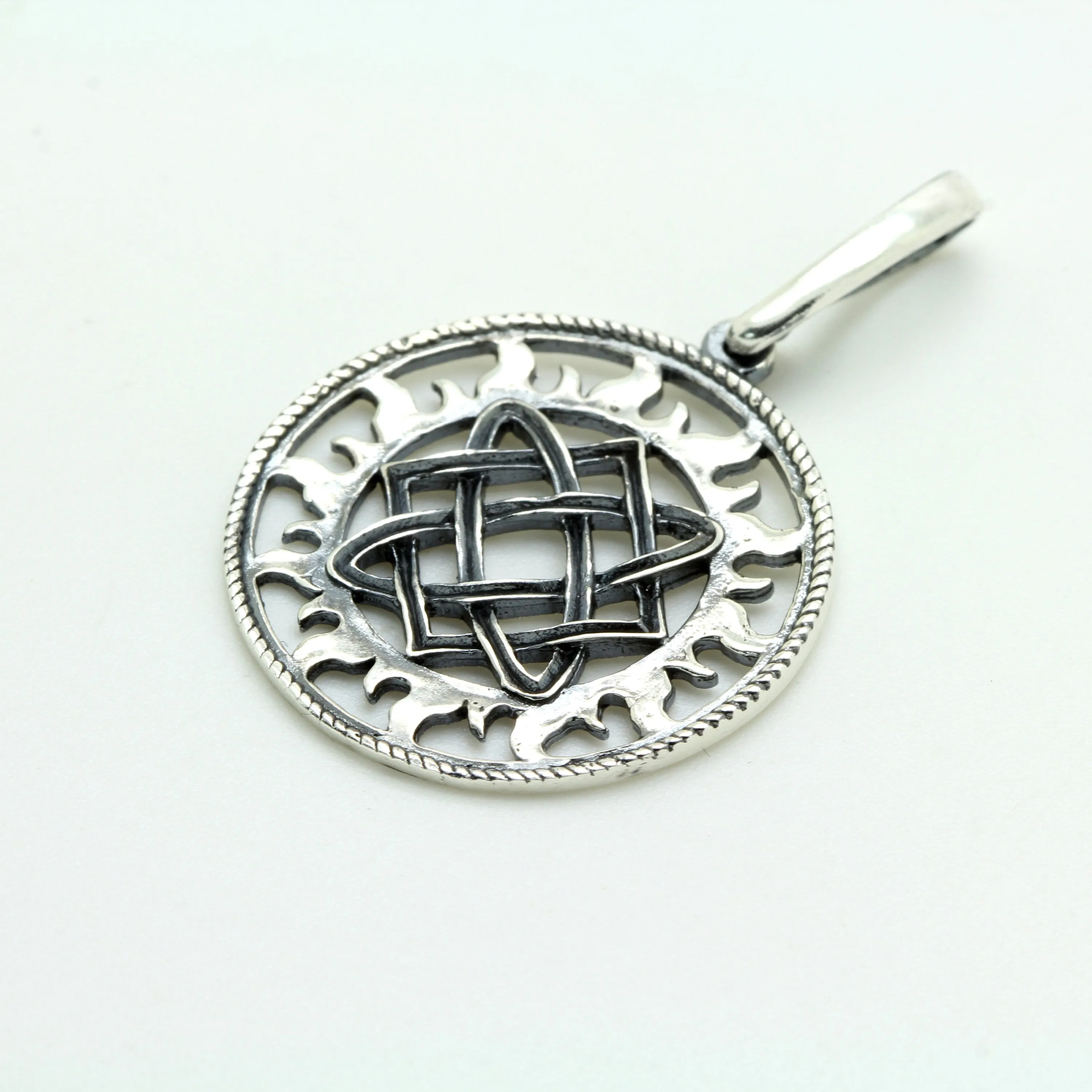 Star of Lada Woman Pendant Silver 925