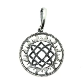 Star of Lada Woman Pendant Silver 925