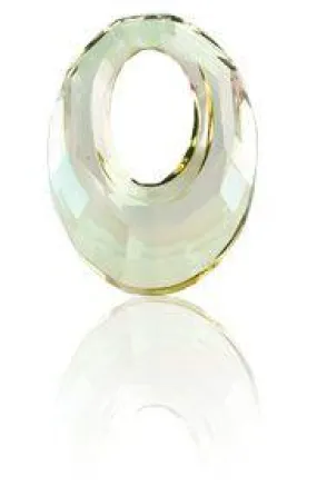 Swarovski 30mm Helios Pendant - Crystal Luminous Green (1pc)