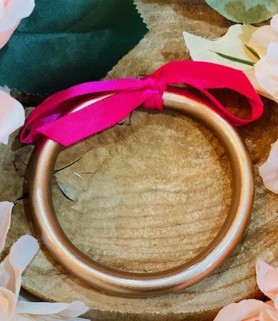 THICK TUBE BANGLE BRACELET