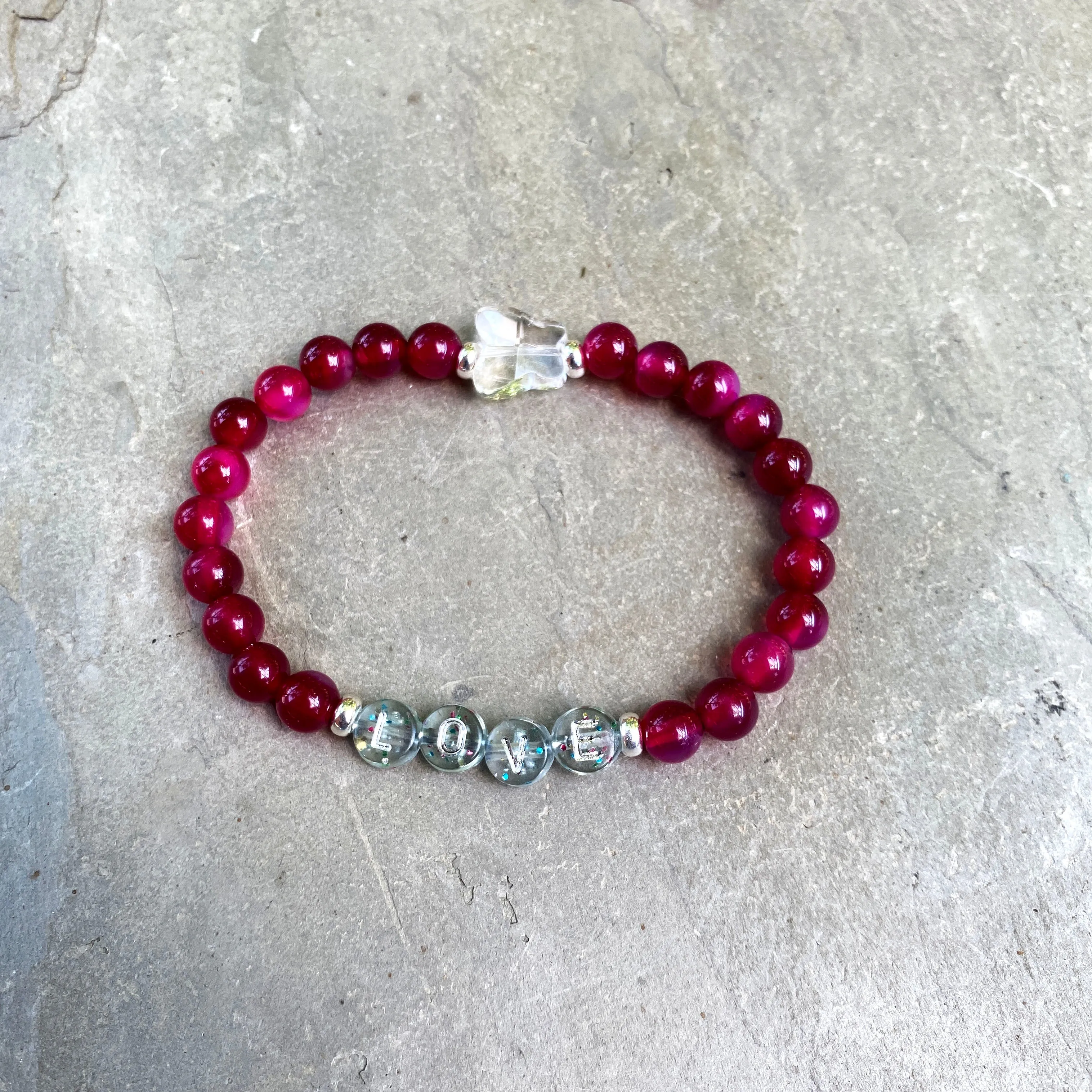 Women's Gemstone LOVE bracelets