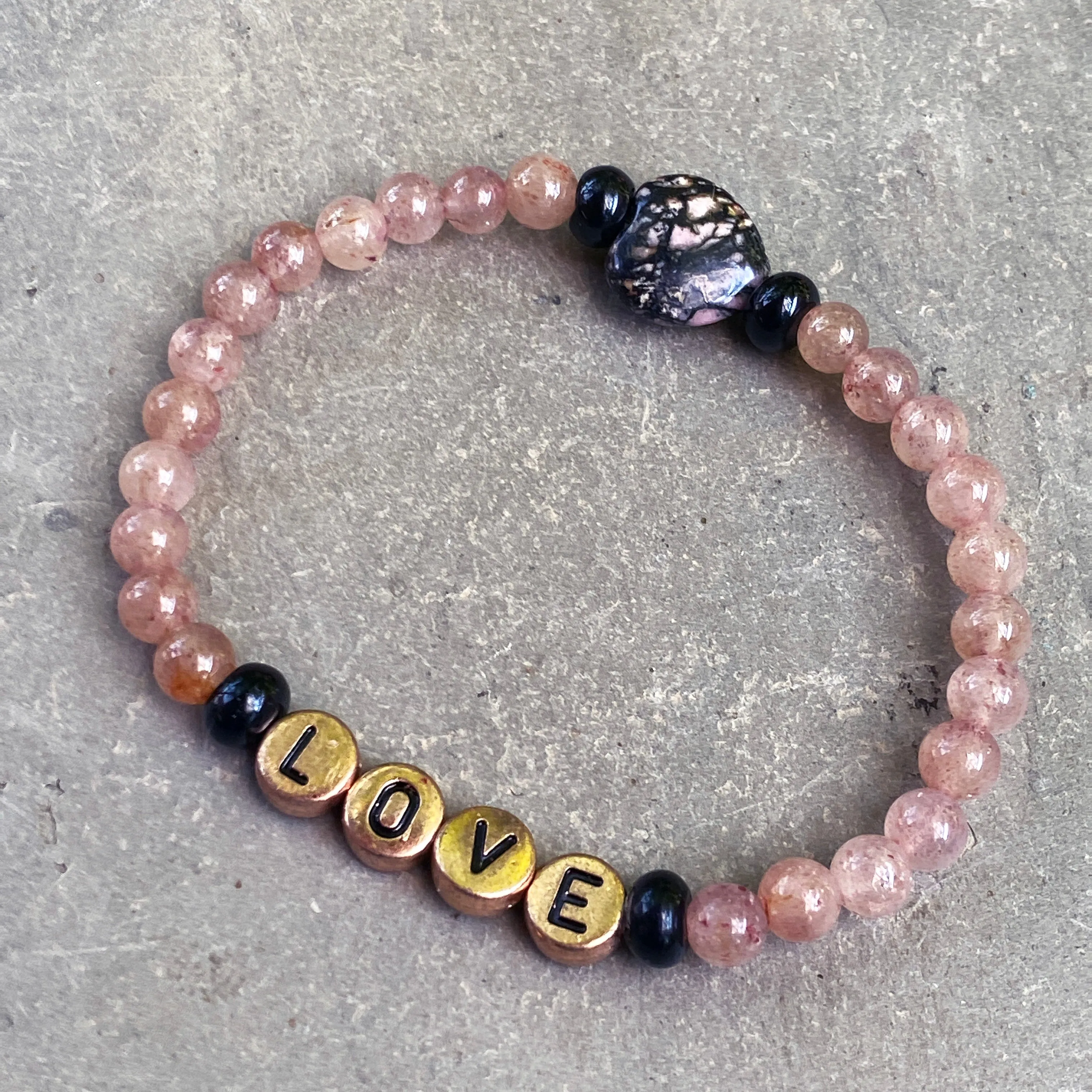 Women's Gemstone LOVE bracelets