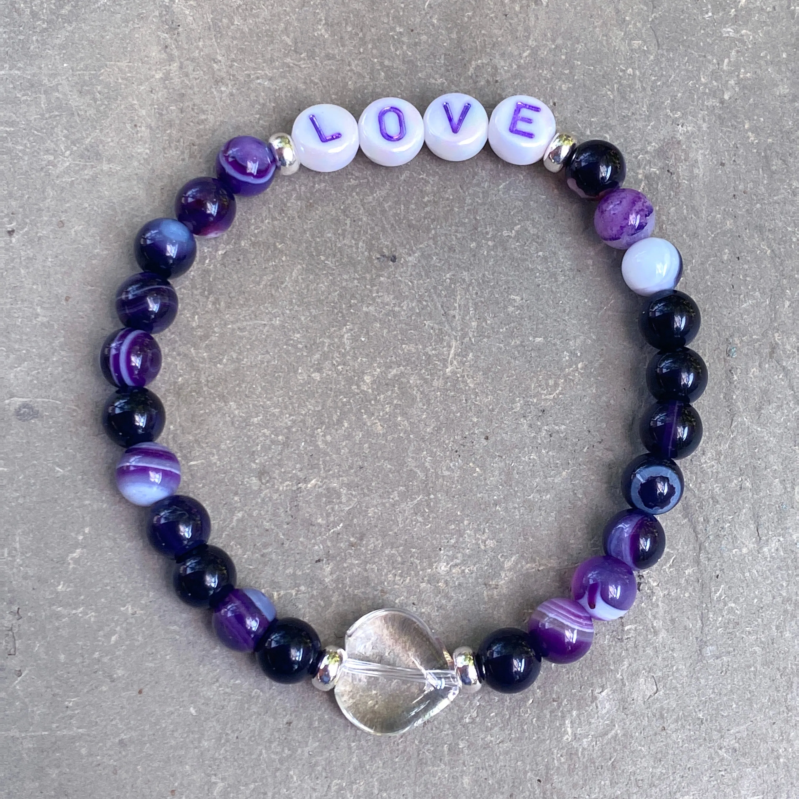 Women's Gemstone LOVE bracelets